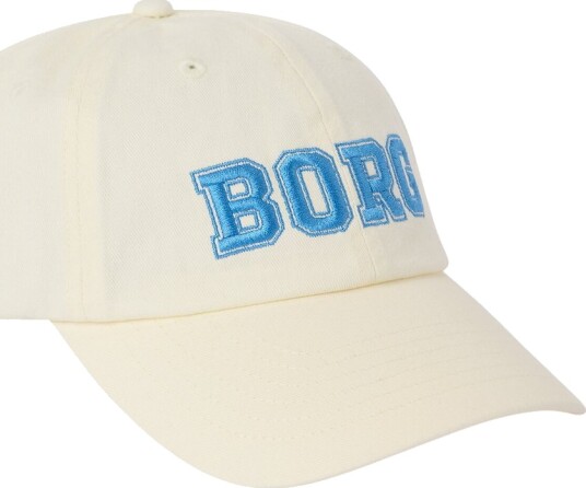 Björn Borg Borg Washed Bold Logo Caps Offwhite White One Size Björn Borg Borg Washed Bold Logo Caps Offwhite White One Size