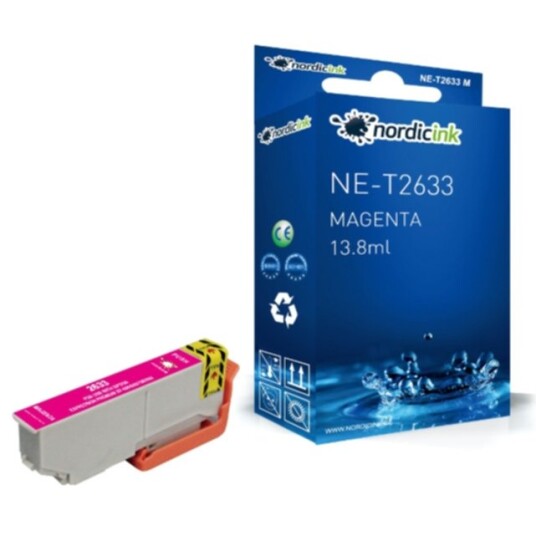 Nordicink magenta Blekkpatron XL - 700 sider NE-T2633XLM