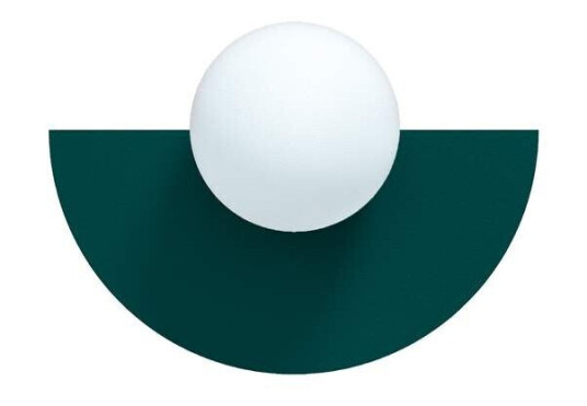 Swedish Ninja - Candy Big Circle 180 S Vegglampe Peacock Green Swedish Ninja