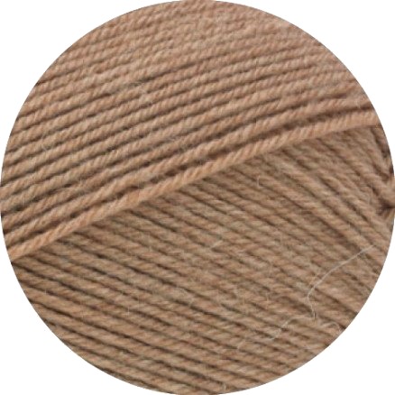 Lana Grossa Meilenweit 100 Merino Extrafine Uni Garn 2429 Camel