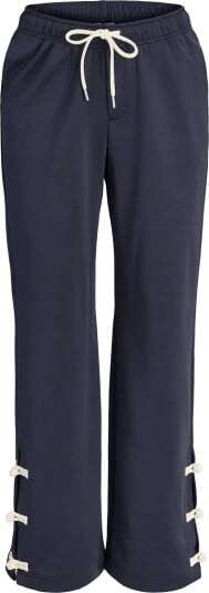 JJXX Jxsky Esme Wide Detail Mw Pants Pnt   NAVY BLAZER   L x 32
