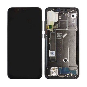 Xiaomi Mi 8 Frontdeksel / LCD-skjerm Svart Xiaomi Mi 8 Frontdeksel / LCD-skjerm Svart