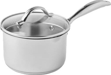 Scanpan STS kasserolle med lokk 16 cm/1,8 liter rustfritt stål Scanpan STS kasserolle med lokk 16 cm/1,8 liter rustfritt stål