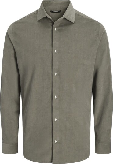 Jack & Jones Jprblaparker Corduroy L/S Shirt Bf SMOKEY OLIVE M