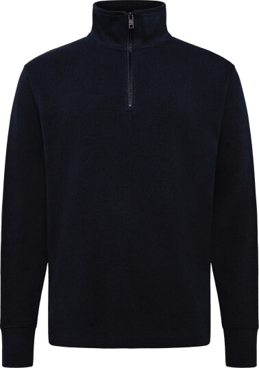Gant Micro Texture Half Zip Navy M