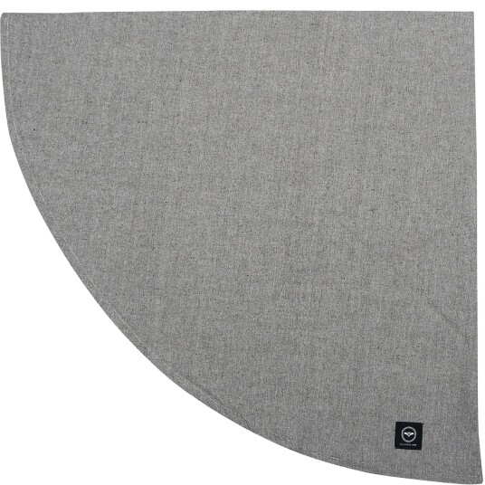 Hedvig Duk Behandlet 160 cm Rund Chambray Lysebrun