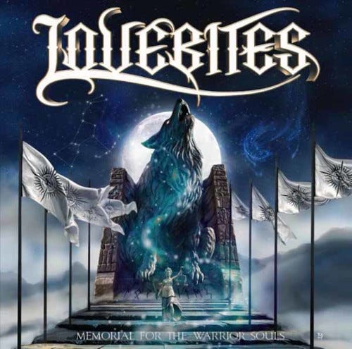 Lovebites Memorial for the Warrior Souls CD Lovebites Memorial for the Warrior Souls CD