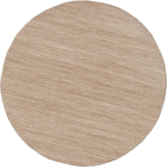 Birka Ullteppe Ø200 cm Rund - Sand