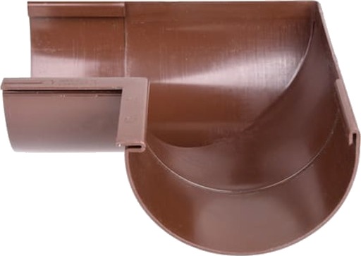 Plastmo 11" innvendig gjæring 90°, brun brown