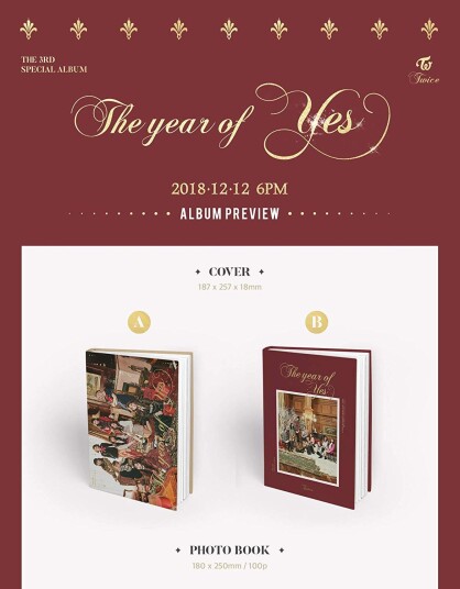 Twice 3rd Special Album (The Year Of Yes) CD Twice 3rd Special Album (The Year Of Yes) CD