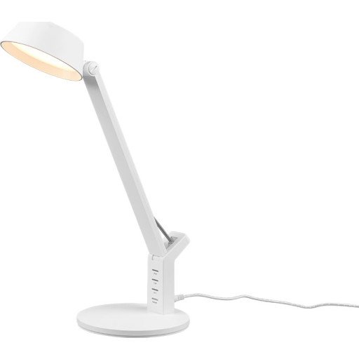 Trio Lighting Bordlampe Ava Matt hvit Trio Lighting Bordlampe Ava Matt hvit