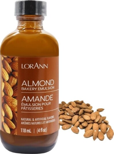 Lorann Smakstilsetning Emulsjon Mandel 118ml 