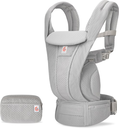 Ergobaby Omni Deluxe Bæresele Mesh Pearl Grey Ergobaby Omni Deluxe Bæresele Mesh Pearl Grey