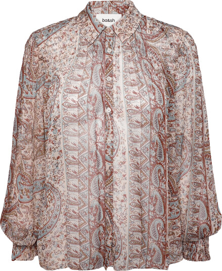 ba&sh Shirt Cleo Blue 34 ba&sh Shirt Cleo Blue 34