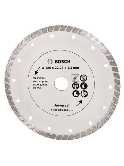 Bosch Diamantkappeskive Turbo, 180 mm Bosch Diamantkappeskive Turbo, 180 mm