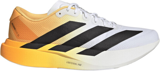 Adidas Men"s Adizero Evo SL Ftwr white/Core black/Lucid Tangerine 42 ⅔