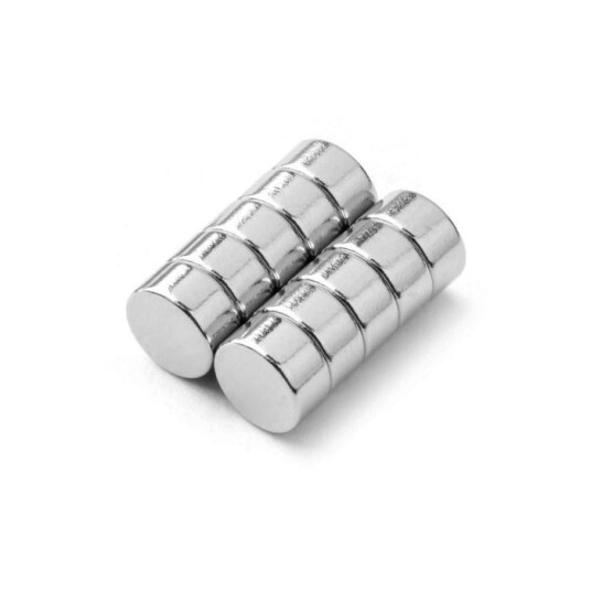 Neodymium Magnet 6 x 3 mm Runde Rare Earth magneter SuperMagneter.no