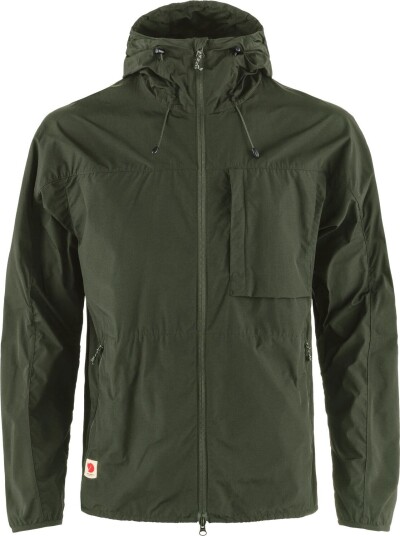 Fjellreven Men"s High Coast Wind Jacket Deep Forest M