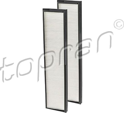 Kupefilter TOPRAN 400 207 Kupefilter TOPRAN 400 207