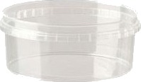 Plastbæger Handy Safe 150 Ml Ø92xh36 Mm Pp Klar,1152 Stk/Krt