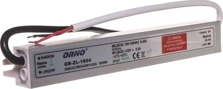 Orno Led Strømforsyning 12 Vdc 30 W Ip67 Orno Led Strømforsyning 12 Vdc 30 W Ip67