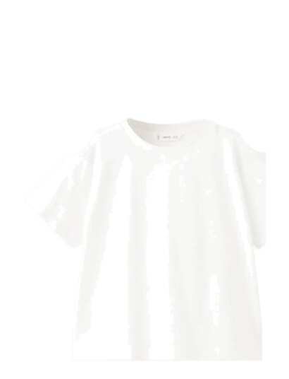 Mango Off The Shoulder Cotton T Shirt White 9 10 Mango Off The Shoulder Cotton T Shirt White 9 10