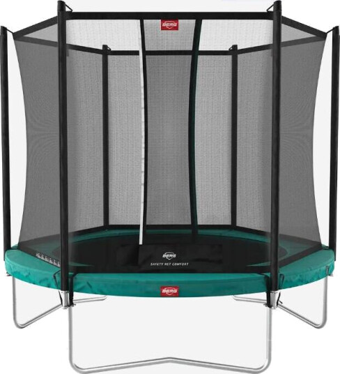 BERG Toys Berg Trampoline Favorit 330 Grønn Med Sikkerhetsnett Comfort 330 cm dia Grønn BERG Toys Berg Trampoline Favorit 330 Grønn Med Sikkerhetsnett Comfort 330 cm dia Grønn