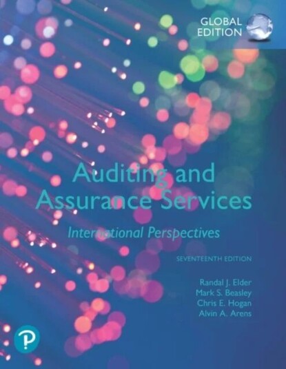 Auditing And Assurance Services, Global Edition Av Randal Elder, Mark Beasley, Chris Hogan, Alvin Arens