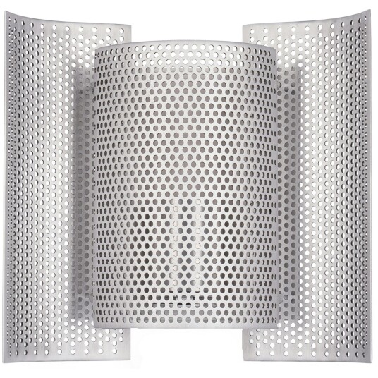 Butterfly Vegglampe Perforert Brushed Aluminium Butterfly Vegglampe Perforert Brushed Aluminium