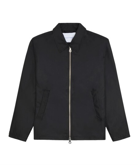 Garment Project Water Repellent Zipper Jacket Bla Black M Garment Project Water Repellent Zipper Jacket Bla Black M