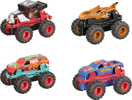 Hot Wheels Radiostyrt Monstertruck Blandet Hot Wheels Radiostyrt Monstertruck Blandet