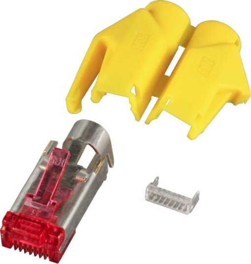 Efb Elektronik H7641.5 100 Rj 45 Cat6 Utp Stp Rød Gult