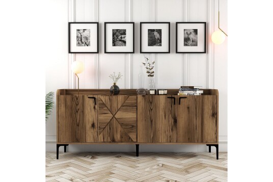 Desgrar Konsollbord 180x78 cm Brun