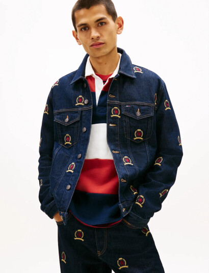 Tommy Jeans Ryan Rglr Trckr Jckt Cr Ei6059 Blue XXL Tommy Jeans Ryan Rglr Trckr Jckt Cr Ei6059 Blue XXL