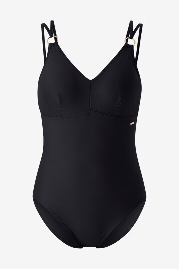 Speedo Badedrakt Womens Shaping Strappy 1 Piece Svart