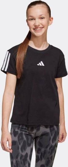 Adidas Sportswear Jg 3S Tee 160 Black 170