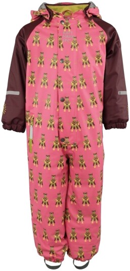 Kattnakken Slaps vinterregnsdress, Superrosa (104) 104
