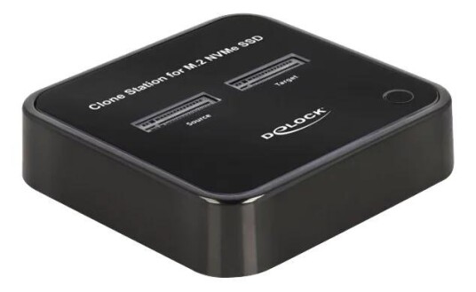 DeLOCK M.2 Docking Station for 2 M.2 NVMe SSD - USB 3.2 - Svart DeLOCK M.2 Docking Station for 2 M.2 NVMe SSD - USB 3.2 - Svart