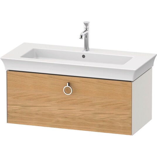 Duravit White Tulip Servantskap 1 skuff 98,4x45,8x41 cm Eik/Nordisk Hvit Matt