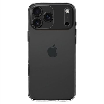 Tactical iPhone 17 Pro Max TPU-deksel - Gjennomsiktig