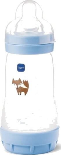 Mam Perfect Start Tåteflaske Anti-Kolikk 260ml Blå