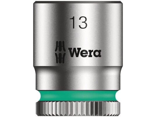 Wera 8790, 1 Stykker, Sekskantet, 25,4 / 4 Mm (1 / 4"), 5/16", Kromvanadiumstål, Grå