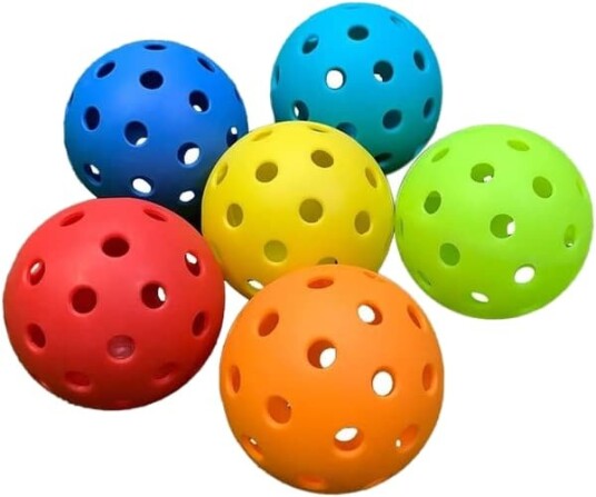 Innebandyballer 40 hull 6 stk Innebandyballer 40 hull 6 stk
