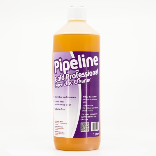 Chemisphere Pipeline Gold Professional 1 liter Klorin fri rensevæske for tappelinjer