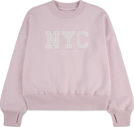 Abercrombie Kids Fw Crew Pink 110/116 Abercrombie Kids Fw Crew Pink 110/116