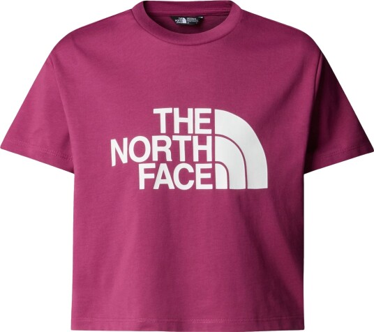 The North Face Crop Easy T Shirt Barn Bordeaux 146 151