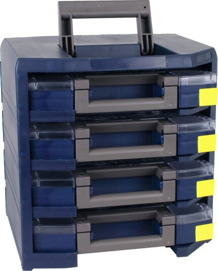Raaco Sortimentsboks Handy Boxxser Med 4 Esker Blå 342x347x305mm