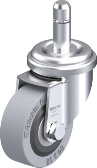 Blickle 287664 Lra-Vpa 50K-Es Hjul, Hjuldiameter 50 Mm, Bæreevne (Maks.) 40 Kg, 1 Stk