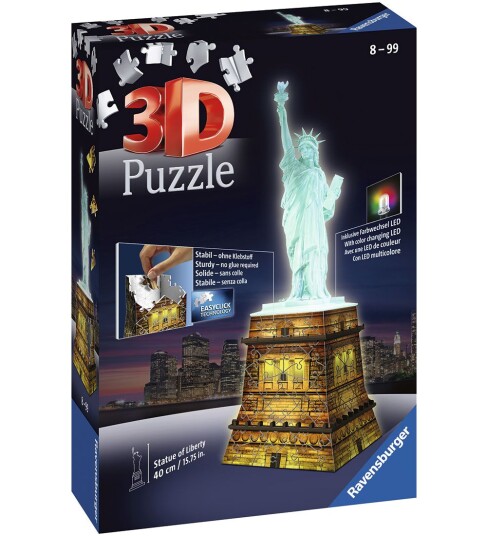 Ravensburger 3D puzzle-statue of liberty