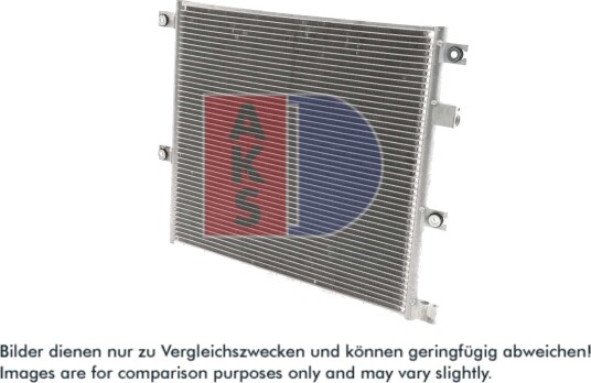 Kondensator klimaanlegg AKS DASIS 392006N
